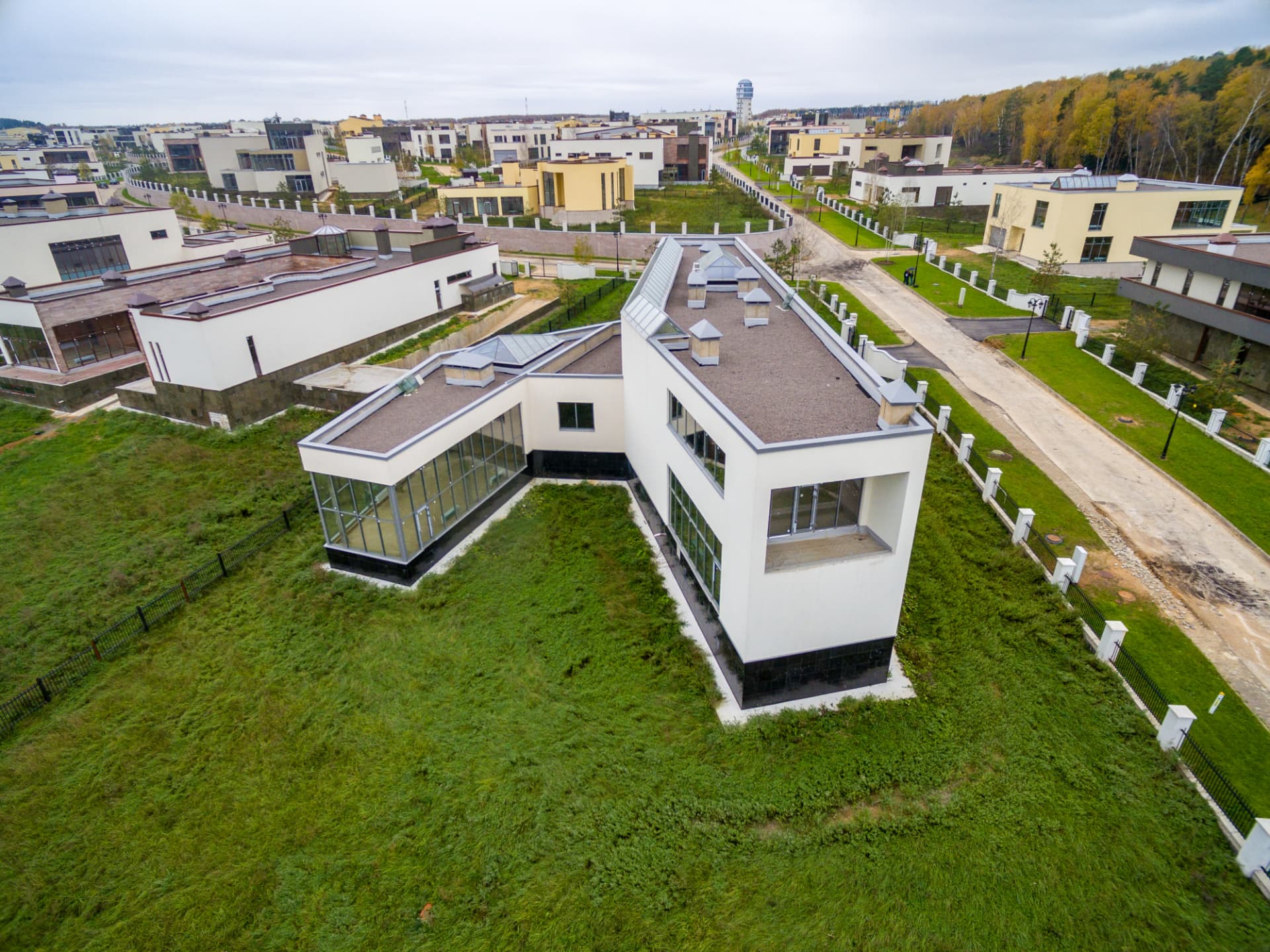Modern villa within a planned residential community